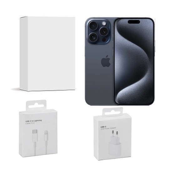 Apple iPhone 15 Pro 128GB Recondicionado Grado A+ 6,1" Titanio Azul